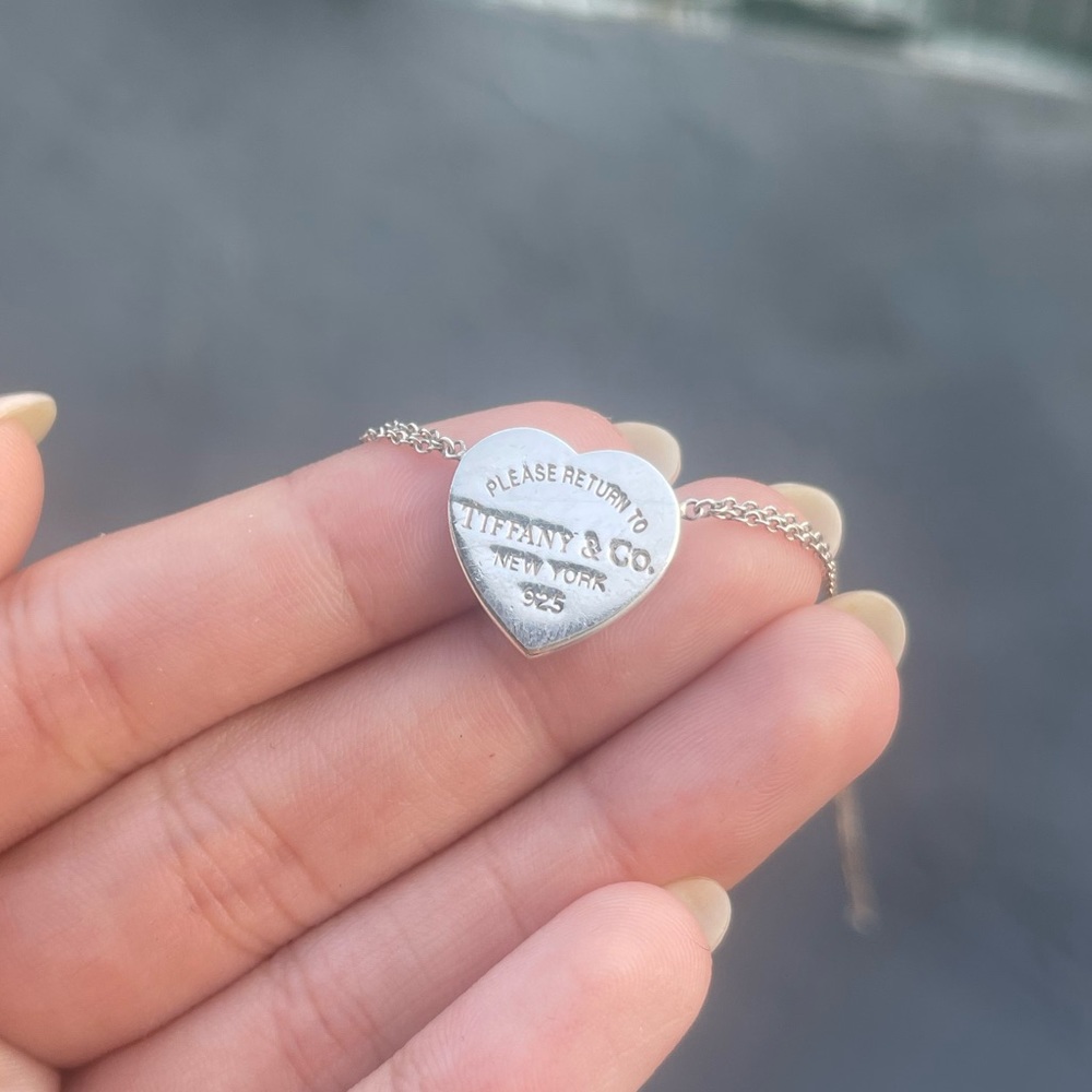 Double Chain Tiffany Necklace Pendant